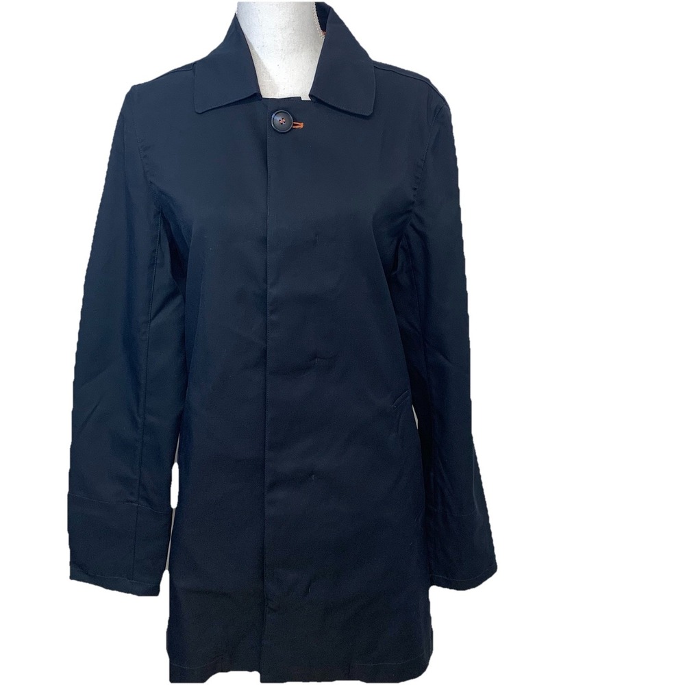 Spectre Trenchcoat Woman XS Blue Lightweight Pockets‎ Casual Travel Workwear